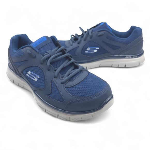 Skechers Shoes Mens 10 Flex Advantage 1.0 Running Training Memory Foam 58352 - Picture 2 of 12